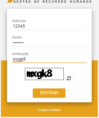 FOLHA - Tela de login