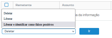Ações da quarentena